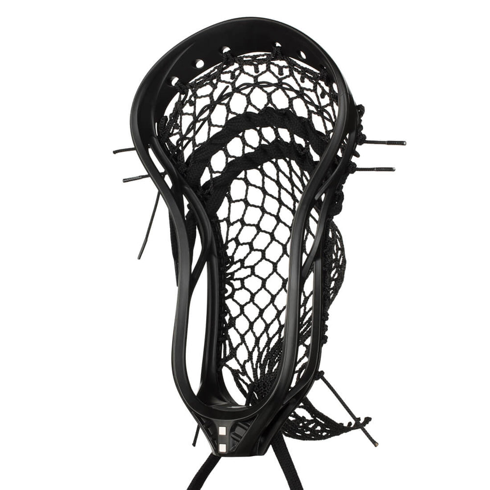 StringKing Mark 2F Lacrosse Head Strung - Black