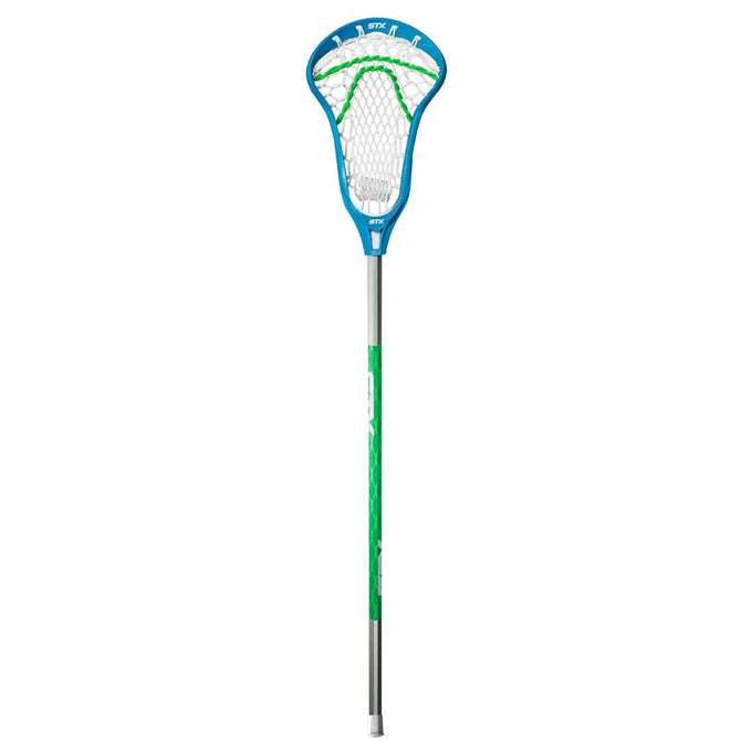 STX Crux 100 Complete Girl's Lacrosse Stick Mesh - Blue