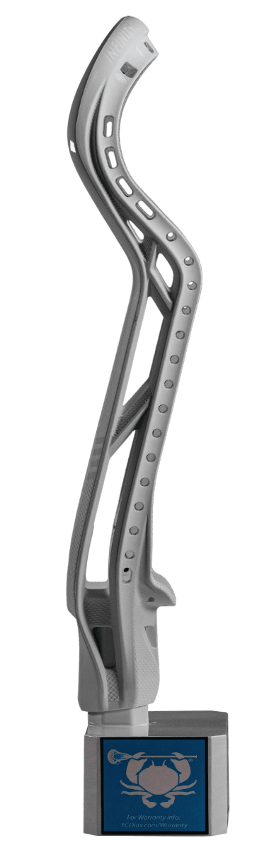 ECD Infinity Women's Unstrung Lacrosse Head - White