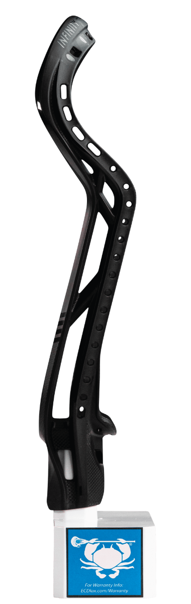 ECD Infinity Women's Unstrung Lacrosse Head - Black