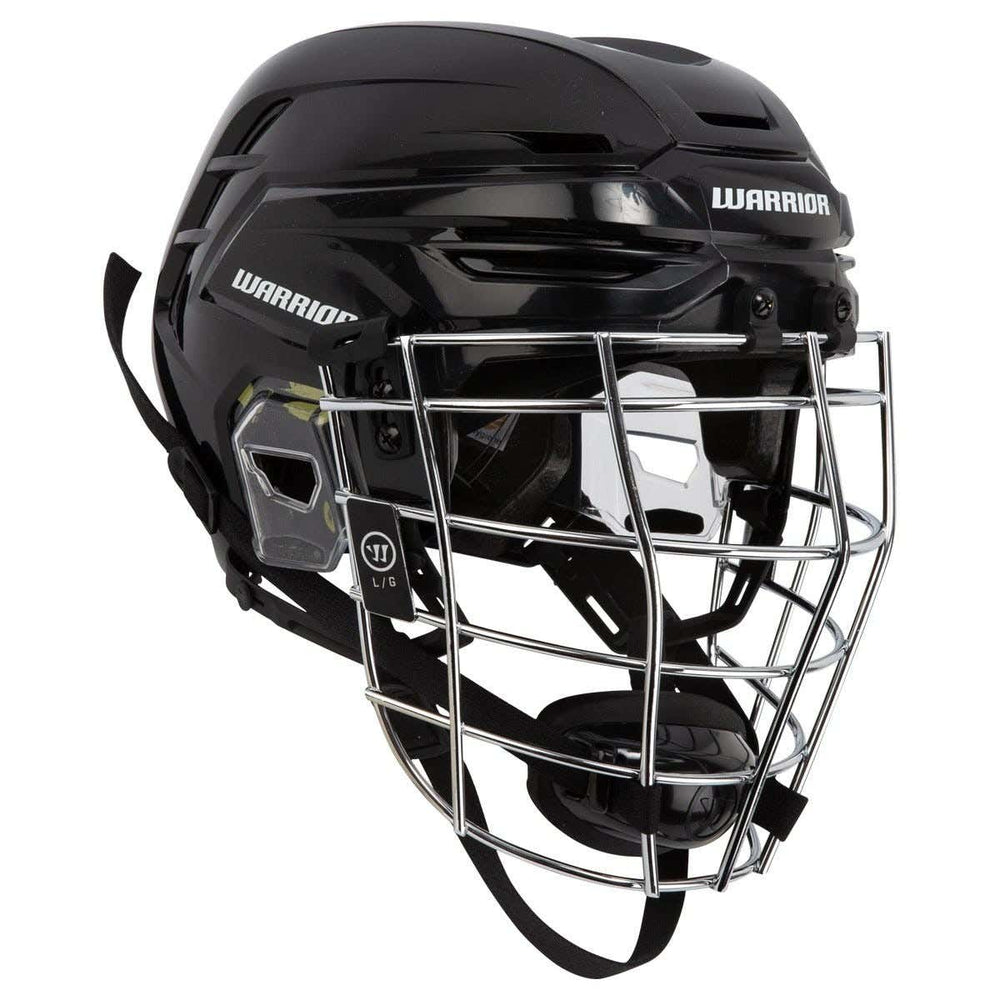 Warrior Fatboy Alpha Pro Combo Box Lacrosse Helmet