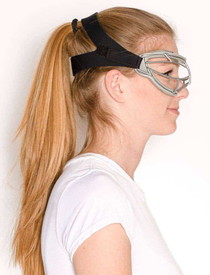 LokoSphere Goggle Strap Black on model side