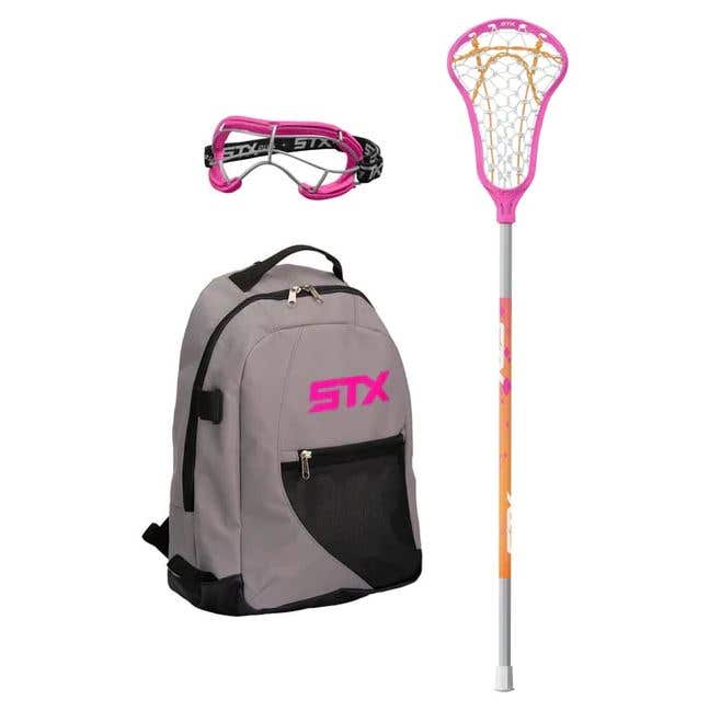 STX Exult Rise Girls Lacrosse Starter Set - Punch