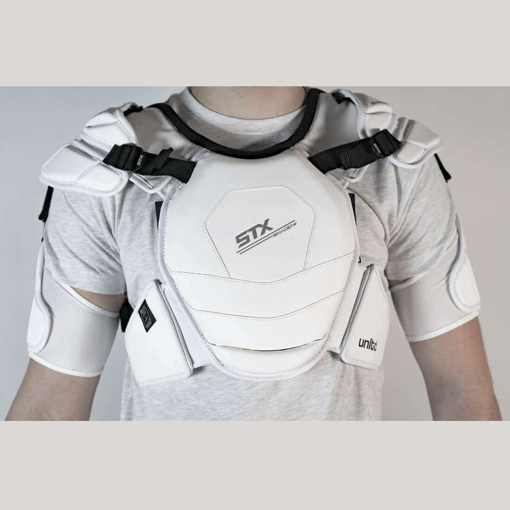 STX Shadow Pro Shoulder Pad On Model