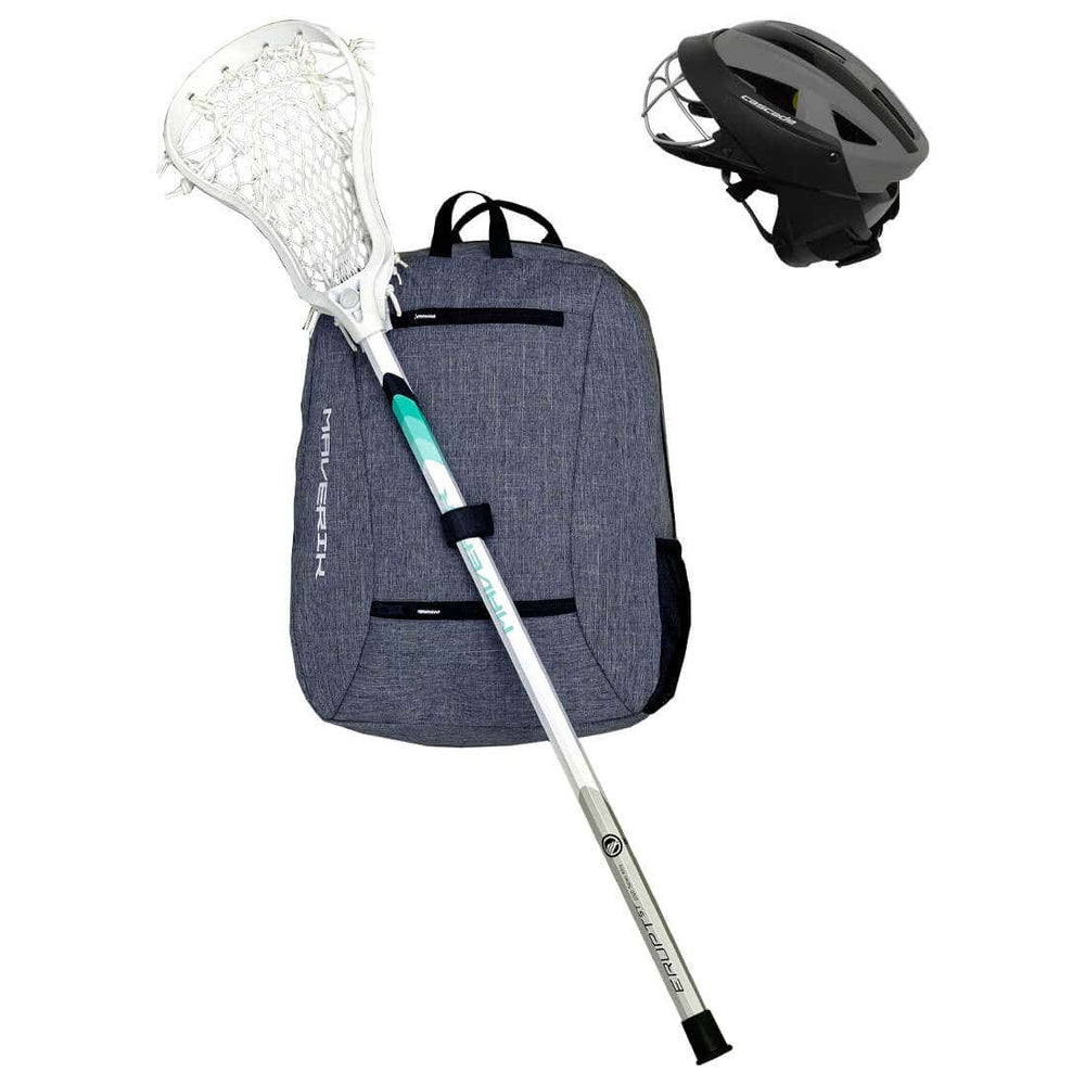 Maverik LX Girls Lacrosse Starter Set - Kelly Green