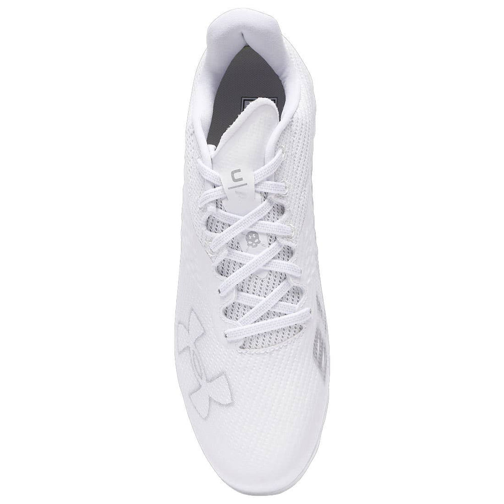Under Armour Blur Nitro MC Lacrosse Cleats - White