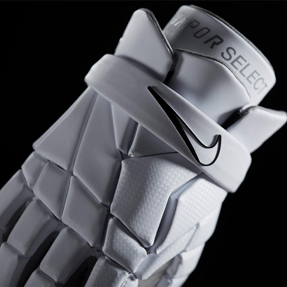 Nike Vapor Select Lacrosse Gloves - White