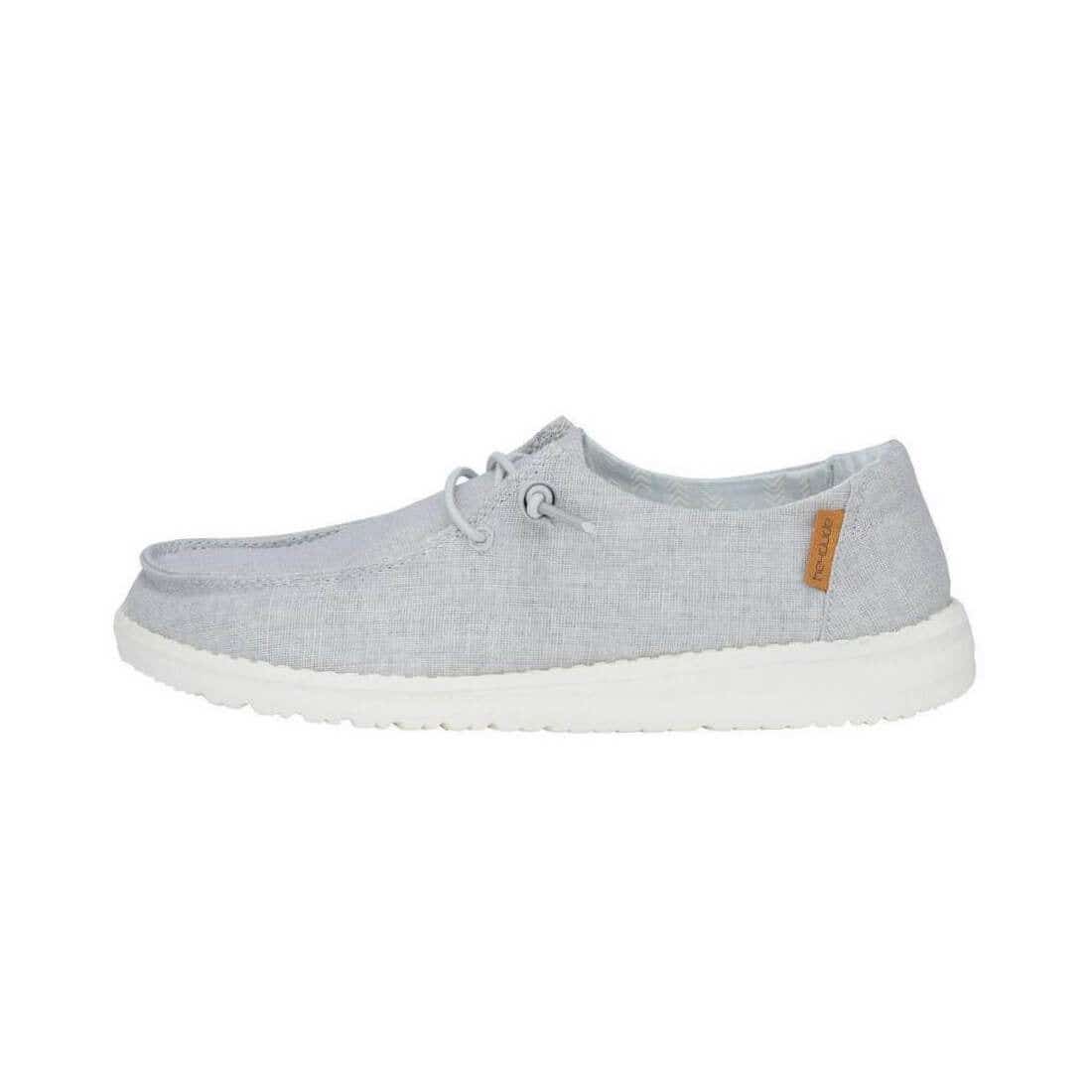 hey dude Wendy Chambray Light Grey Casual Shoe M10 W12 Hey Dude Women main image 4