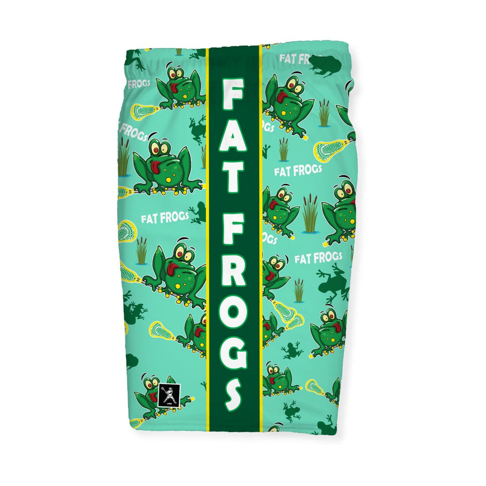 Fat Frogs Lacrosse shorts side view