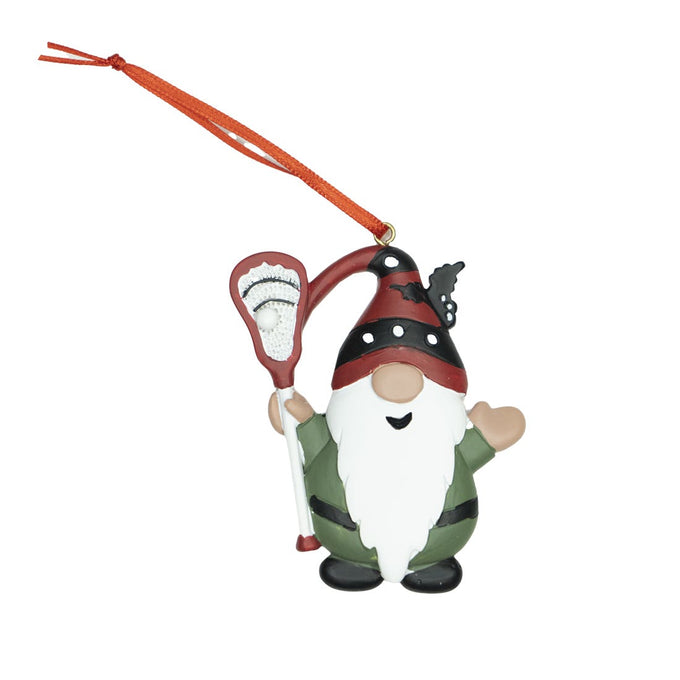Gnome Lacrosse Ornament