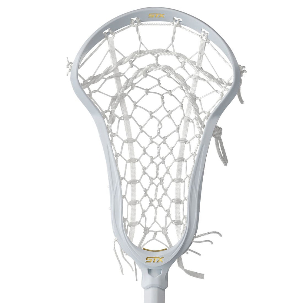 STX Aria Pro LockPocket Women's Strung Lacrosse Head - White/White
