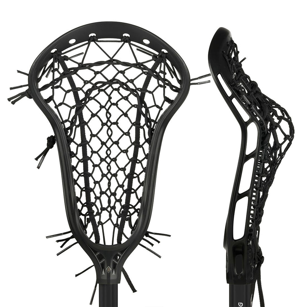 StringKing Women's Complete 2 Pro Defense Lacrosse Stick - Black