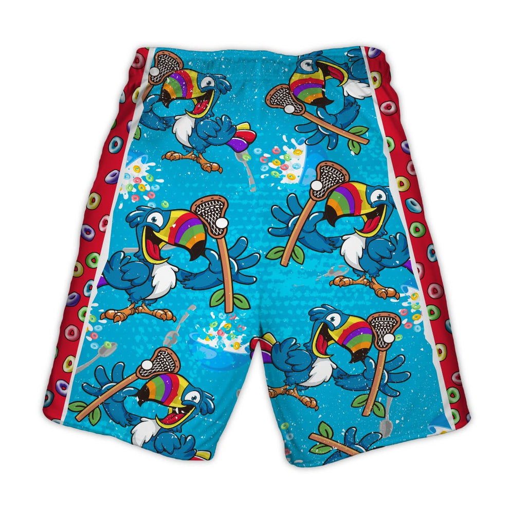 Tucan Lax Lacrosse Shorts back view