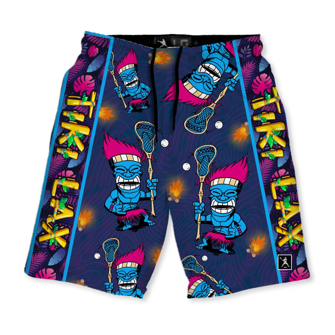 Tiki Lax Lacrosse Shorts