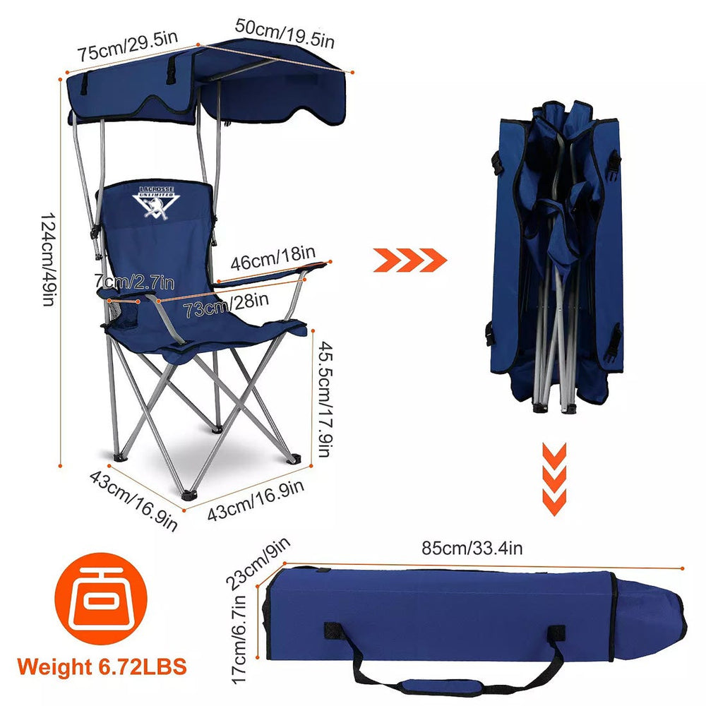 Lacrosse Unlimited sideline chair packing instructions