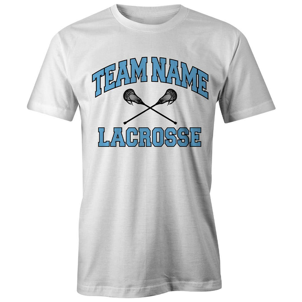 Custom Classic Lacrosse Tee - White