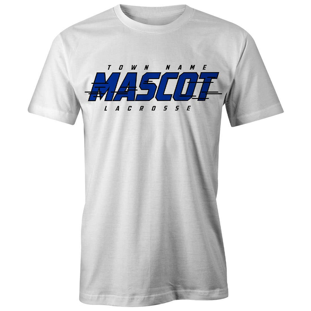 Custom Velocity Lacrosse Tee - White