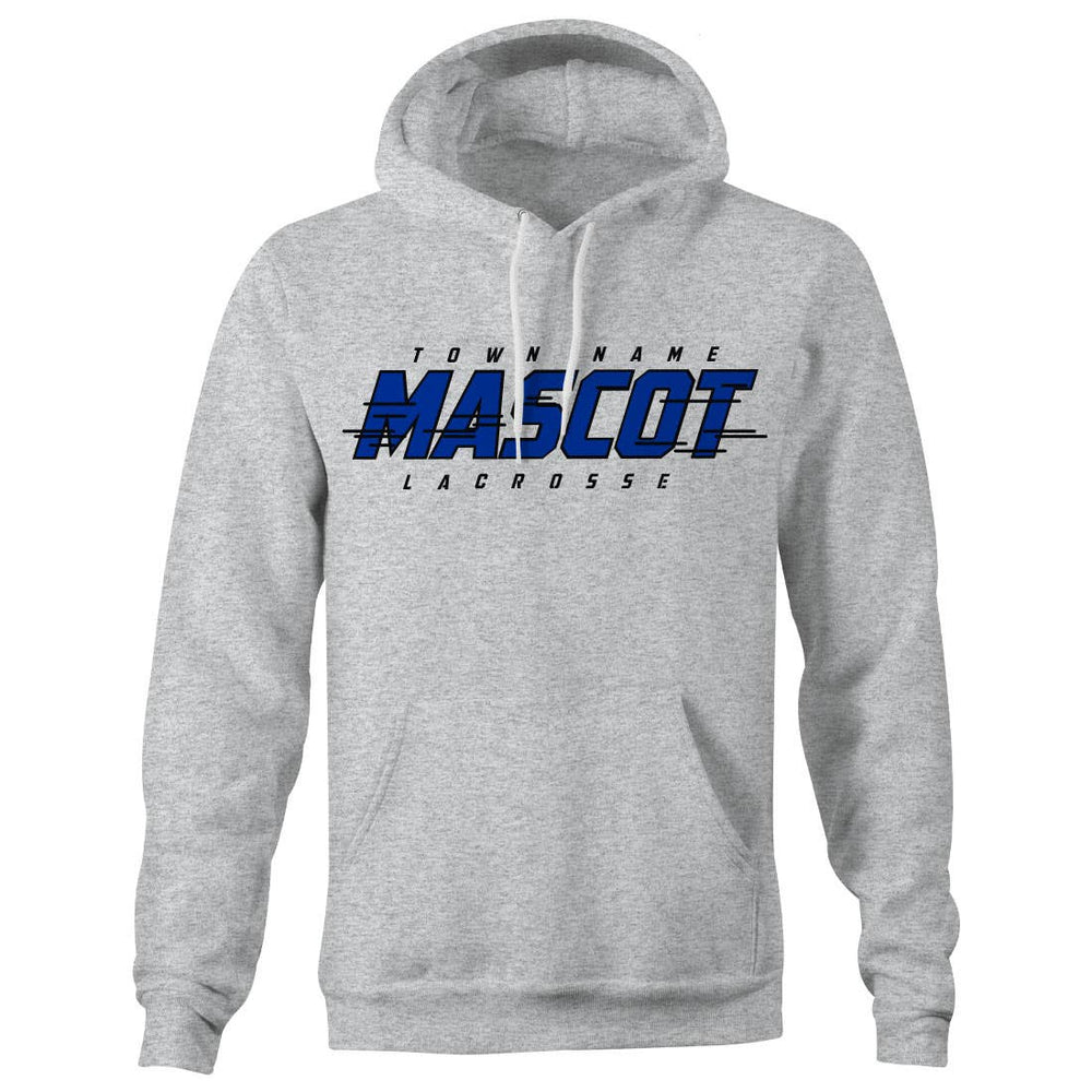 Custom Velocity Lacrosse Hoodie front view