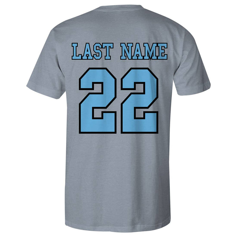 Custom Velocity Lacrosse Tee - Grey