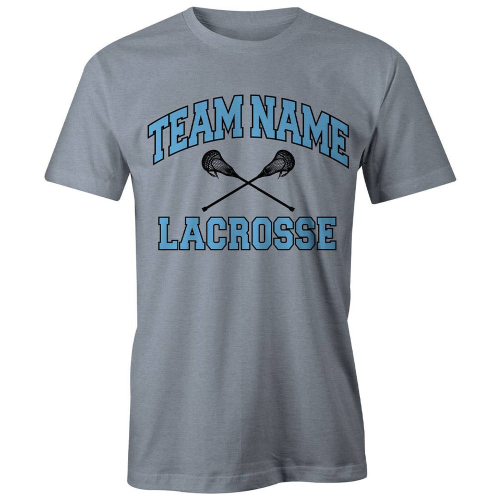 Custom Classic Lacrosse Tee - Grey