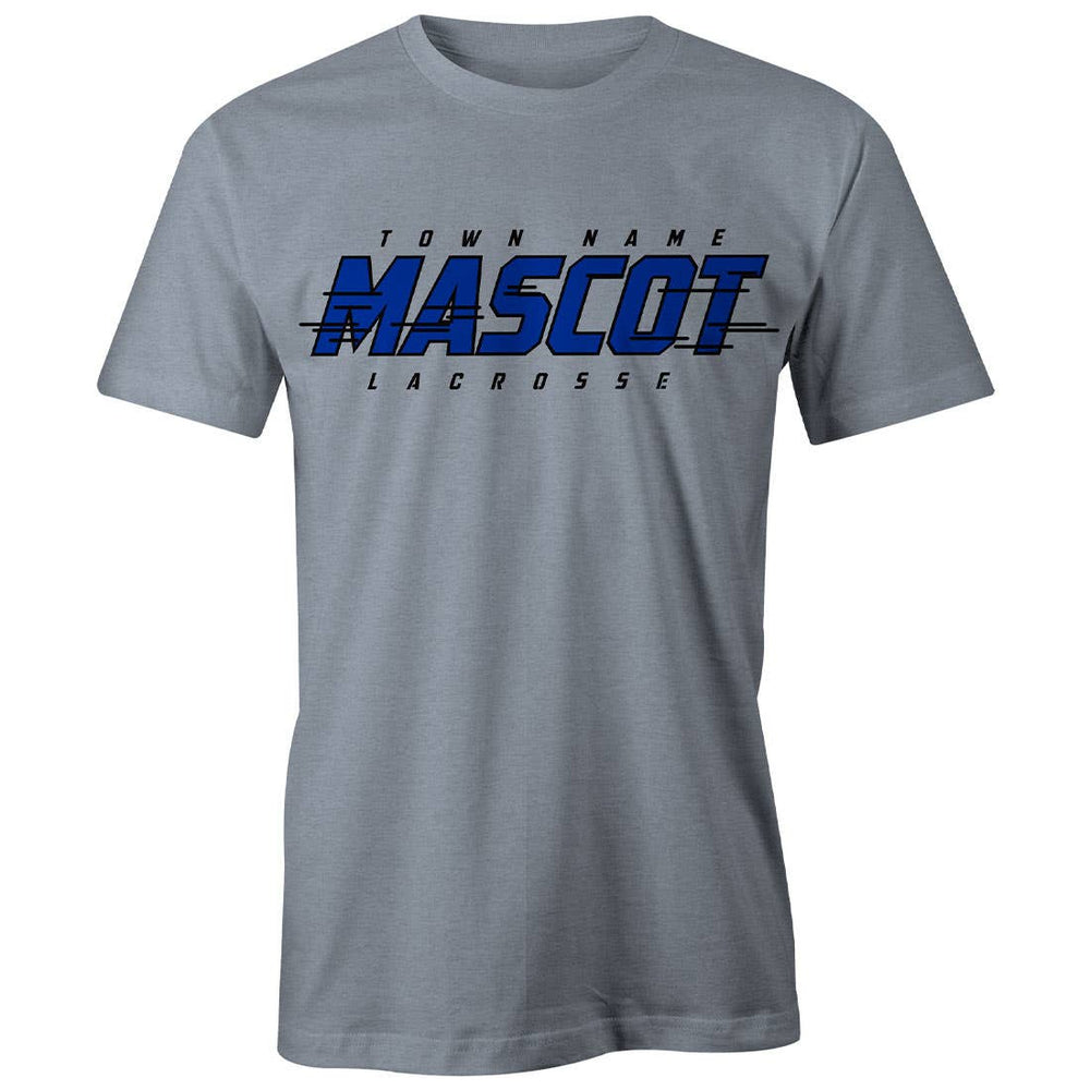 Custom Velocity Lacrosse Tee - Grey