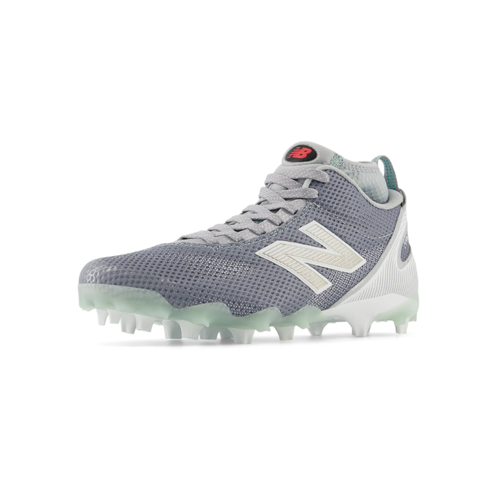 New Balance Freeze 5.0 Lacrosse Cleats Mid - Grey