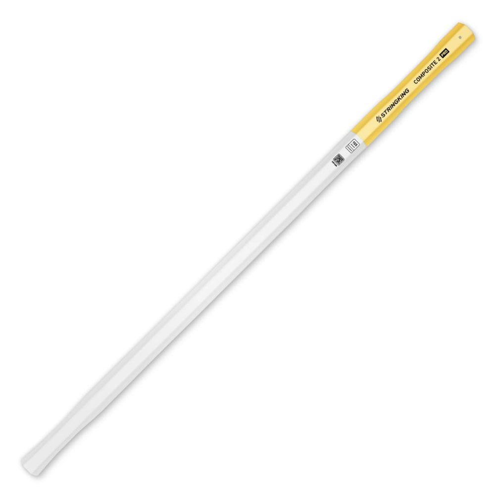 StringKing Composite 2 Pro Faceoff Shaft - White