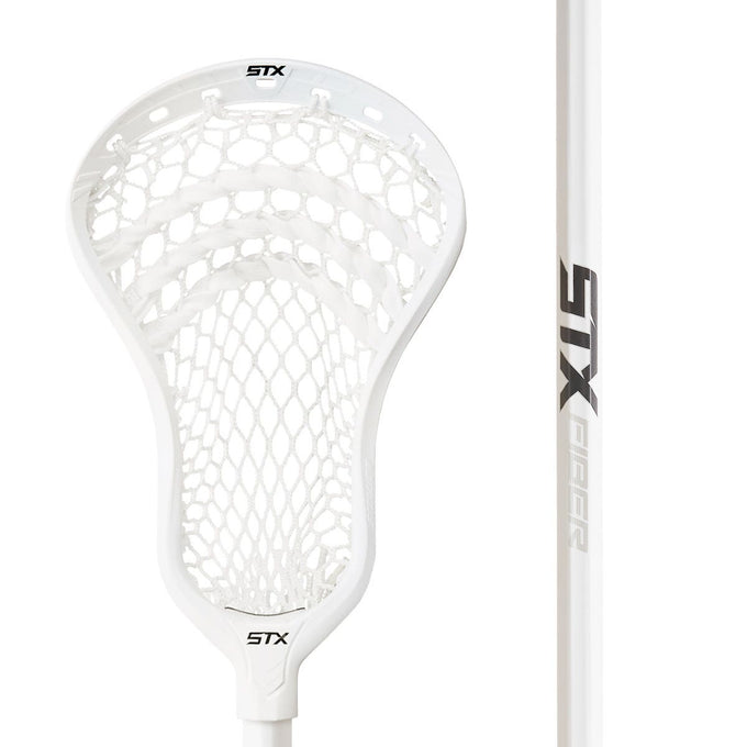 STX Stallion 1K Complete Lacrosse Stick - White