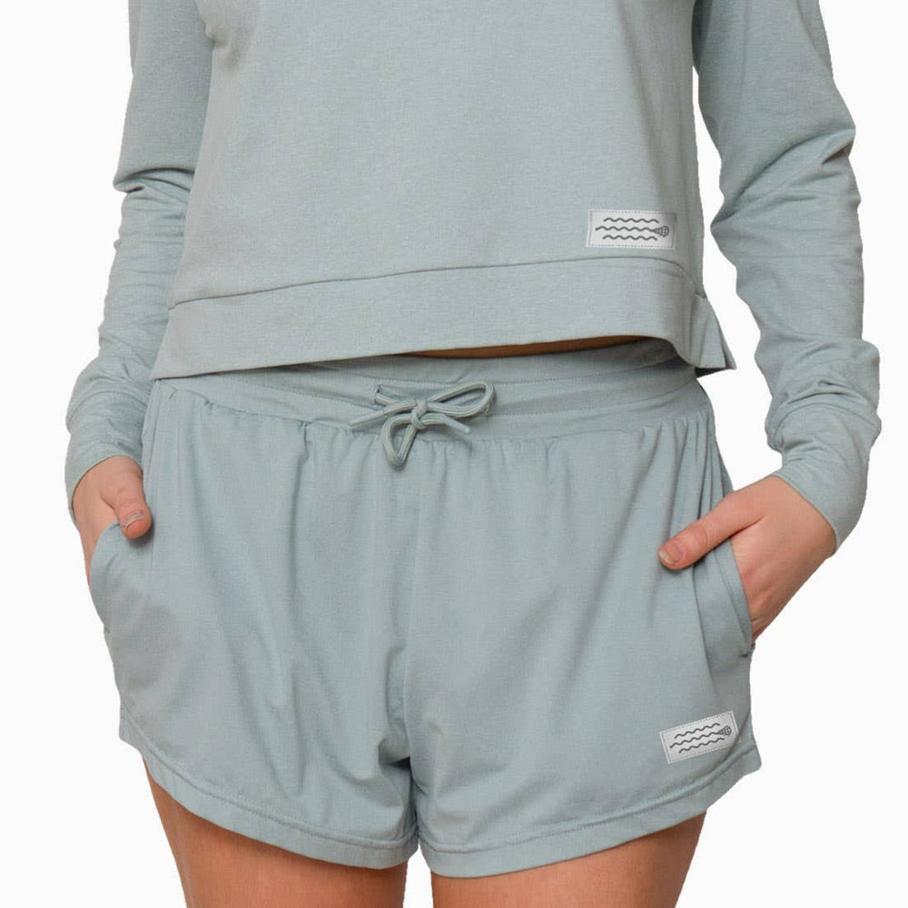 Cloud 9 Women's Lacrosse Shorts - Sage