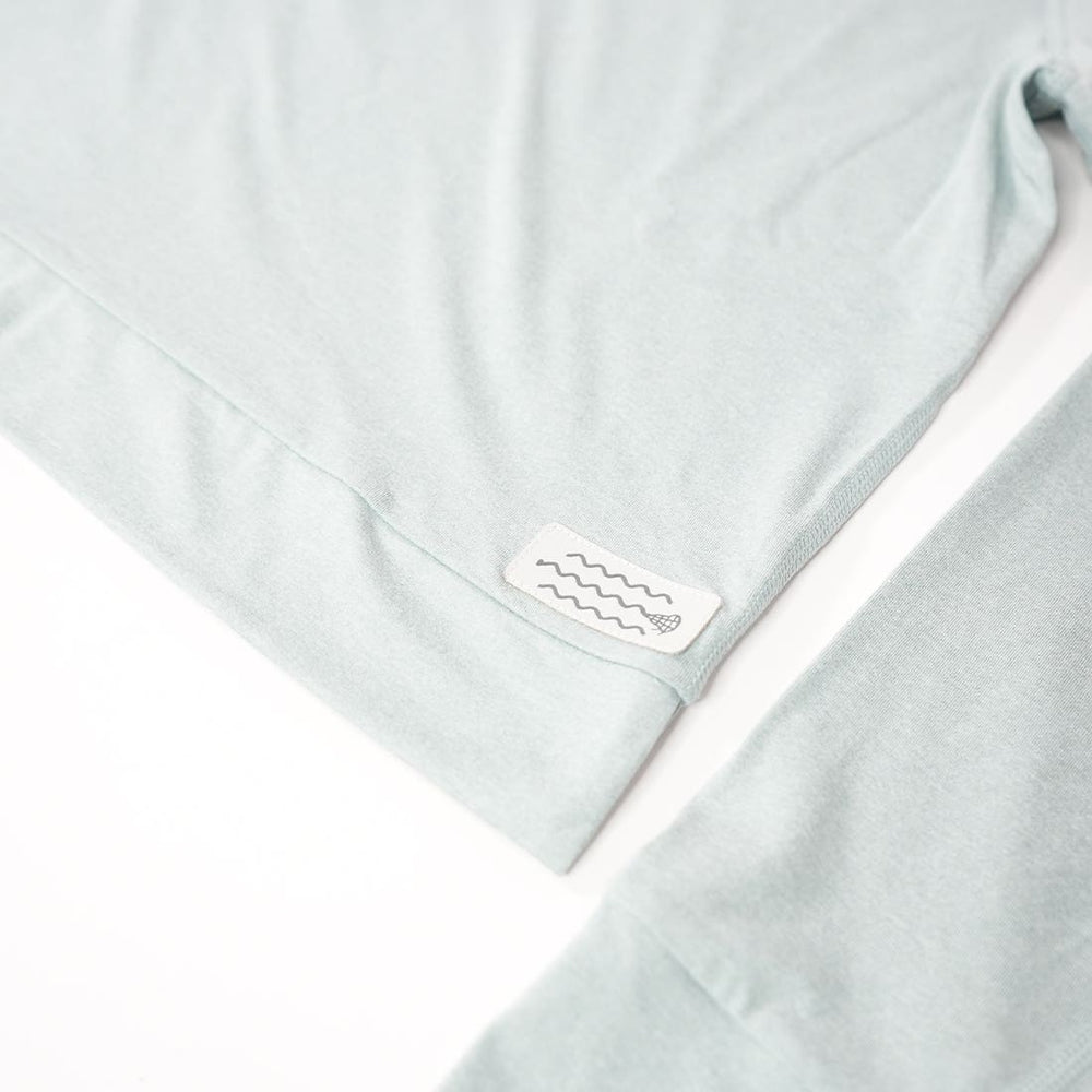 Cloud 9 Women's Lacrosse Cropped Hoodie - Sage