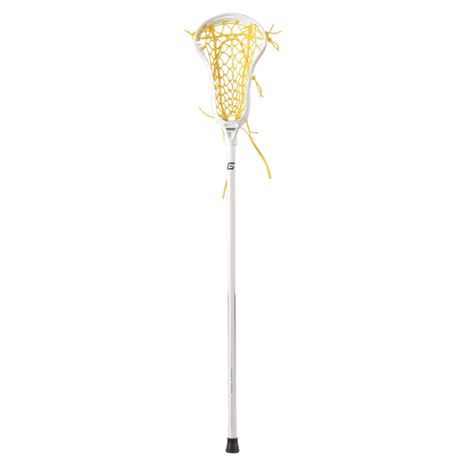 Gait Apex 2 Flex Women's Complete Lacrosse Stick - White/Yellow