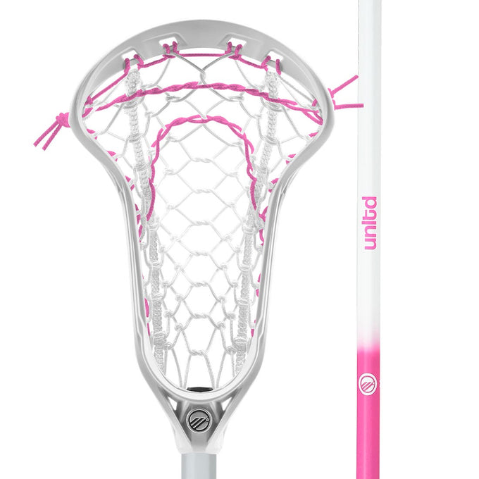 Maverik Ascent Pro Women's Complete Lacrosse Stick- Pink