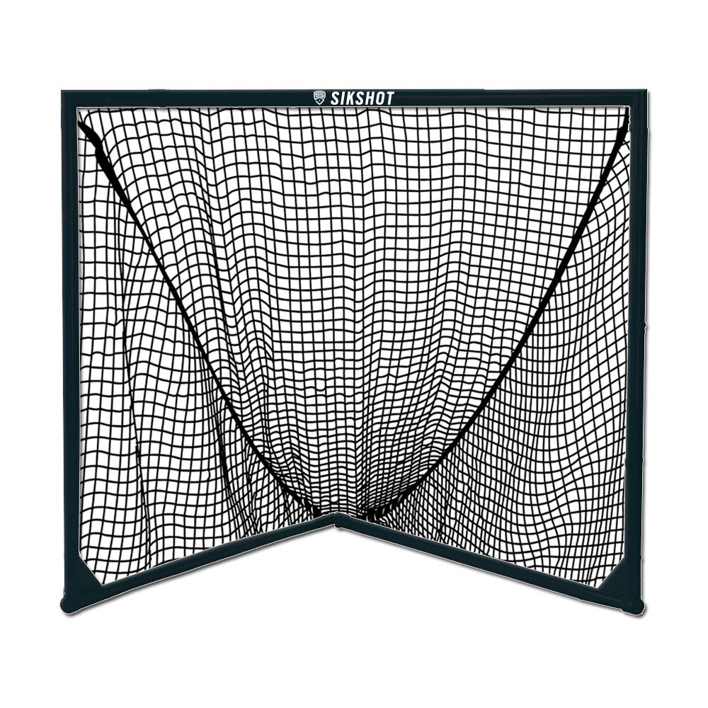 Sikshot 4x4 Box Lacrosse Goal - Black