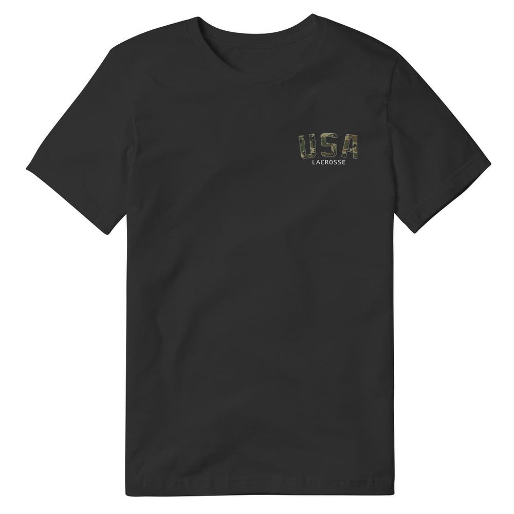 USA Camo Lacrosse Tee