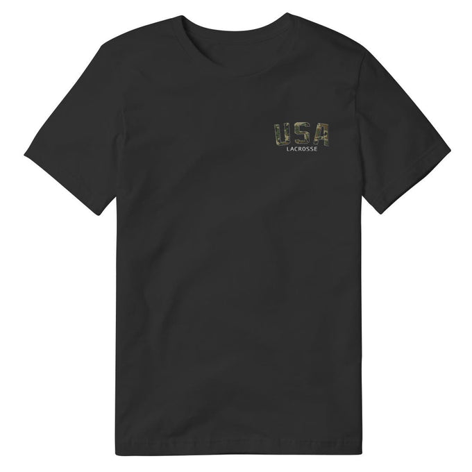 USA Camo Lacrosse Tee