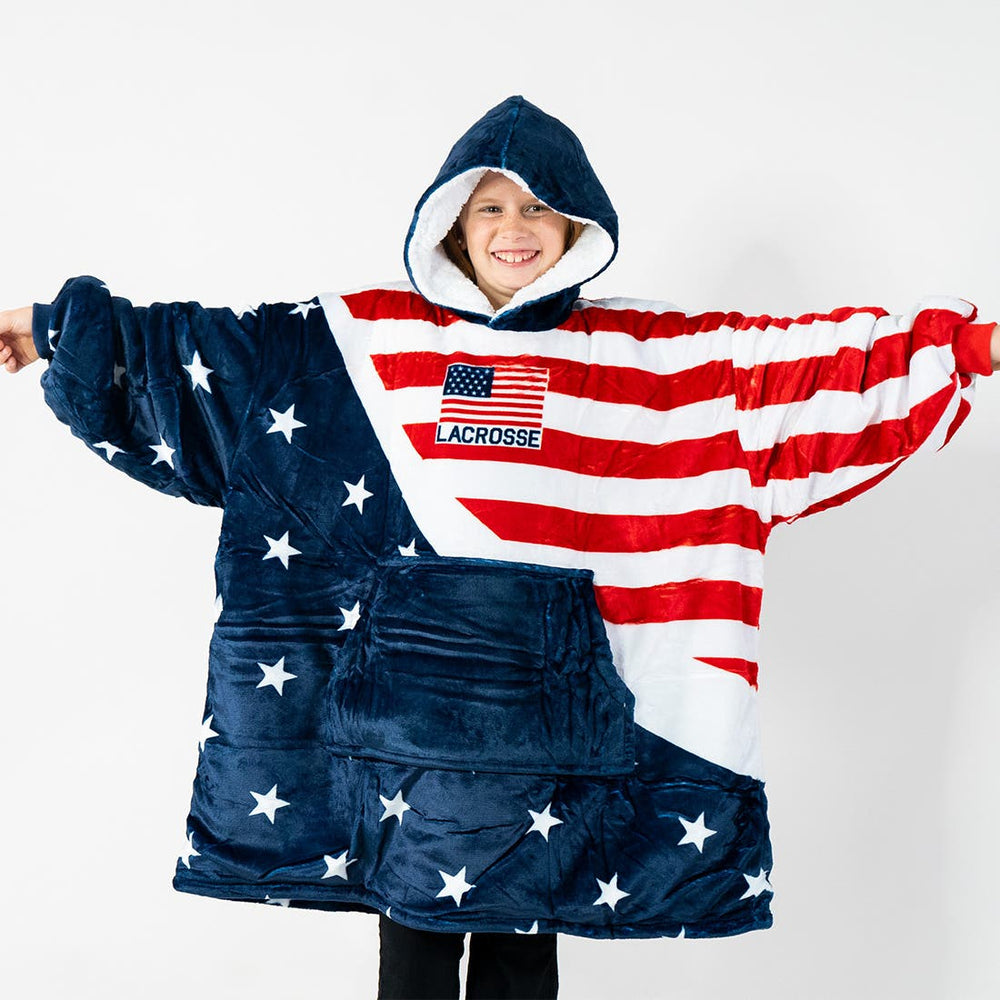 Oversized USA Blanket