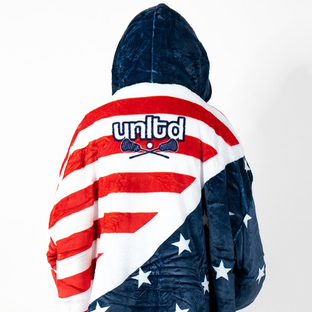 Oversized USA Blanket