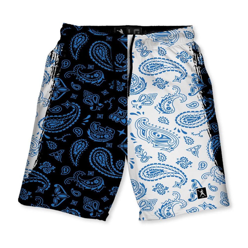 Carolina Paisley Lacrosse Shorts