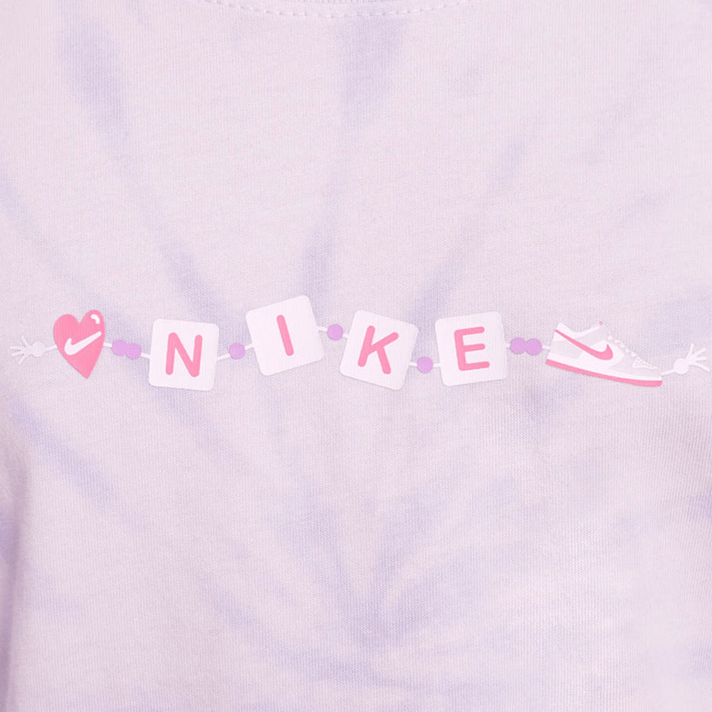 Hydrangea Tie Dye Girl's Lacrosse Tee