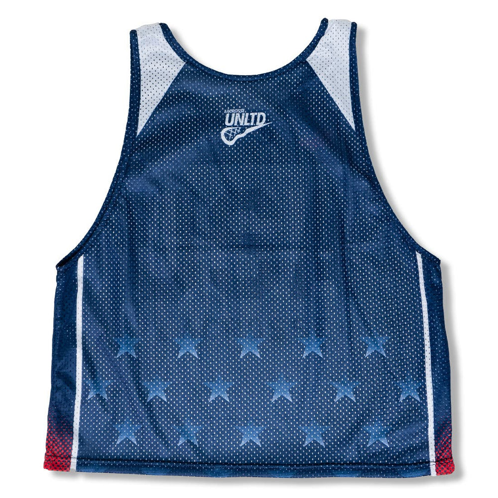 USA Navy Reversible Lacrosse Pinnie