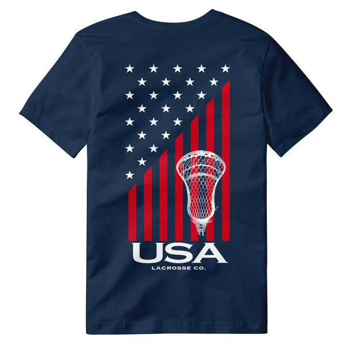 USA Lacrosse Tee