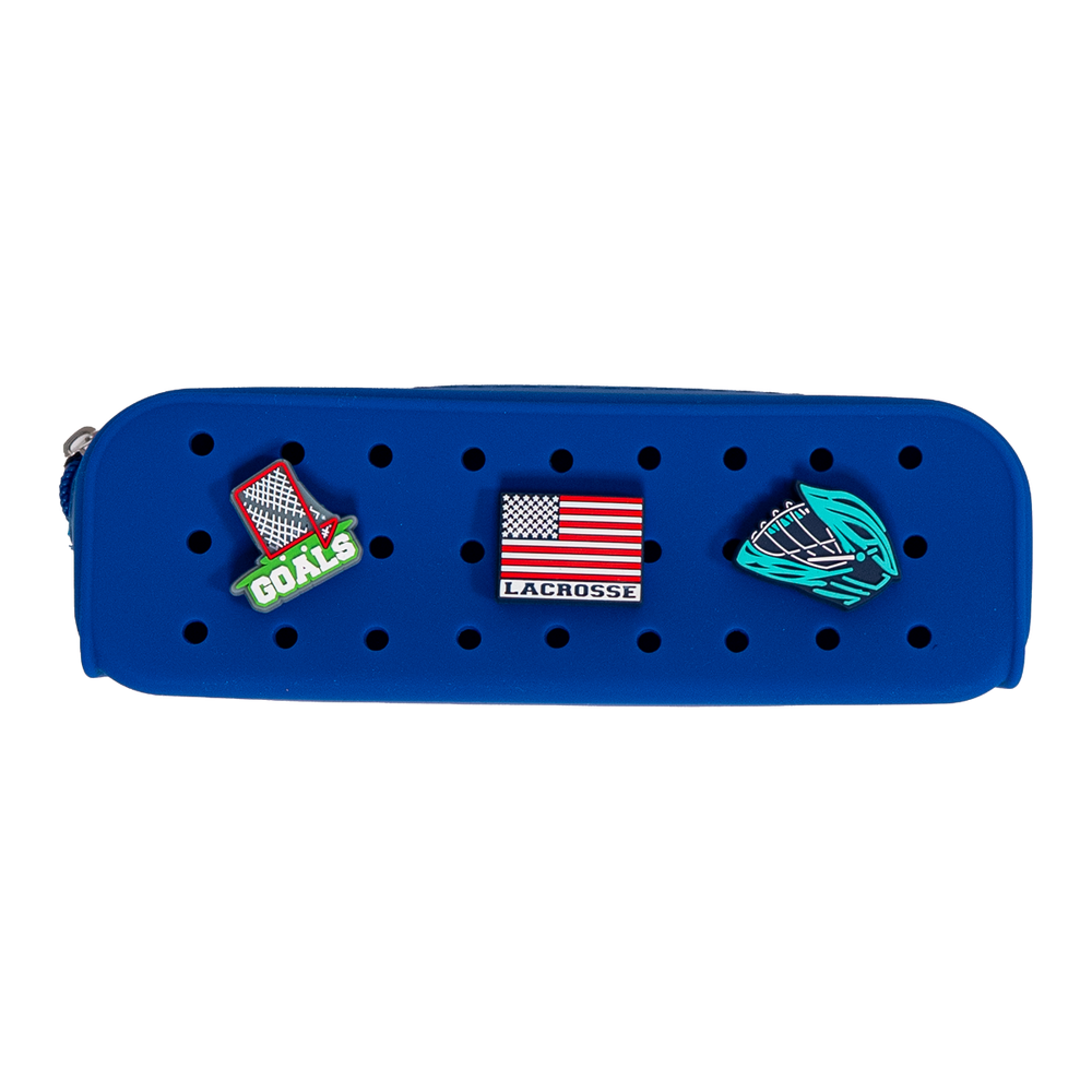 Lacrosse Unlimited Pencil Case - Blue