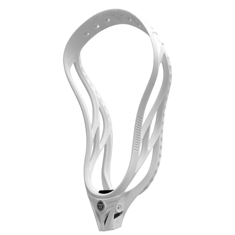 Warrior Evo V Unstrung Lacrosse Head - White