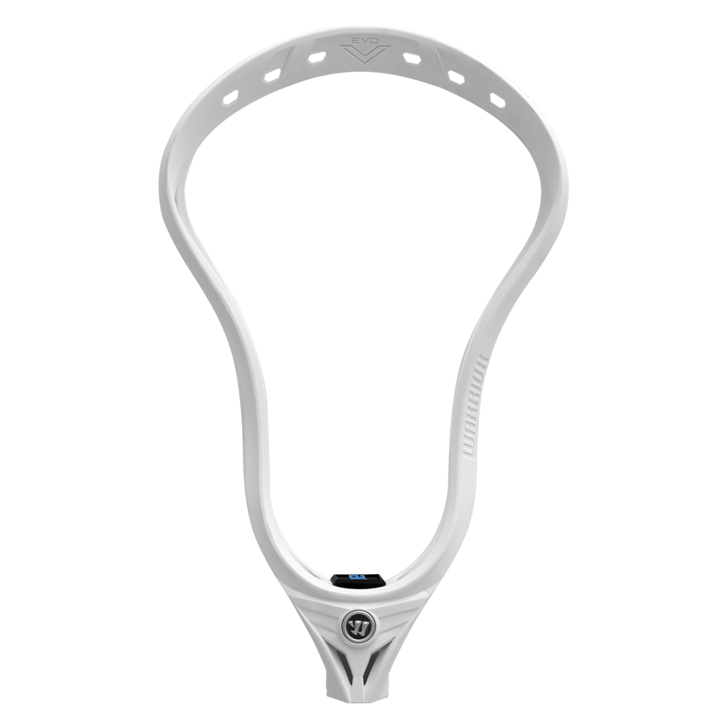 Warrior Evo V Unstrung Lacrosse Head - White