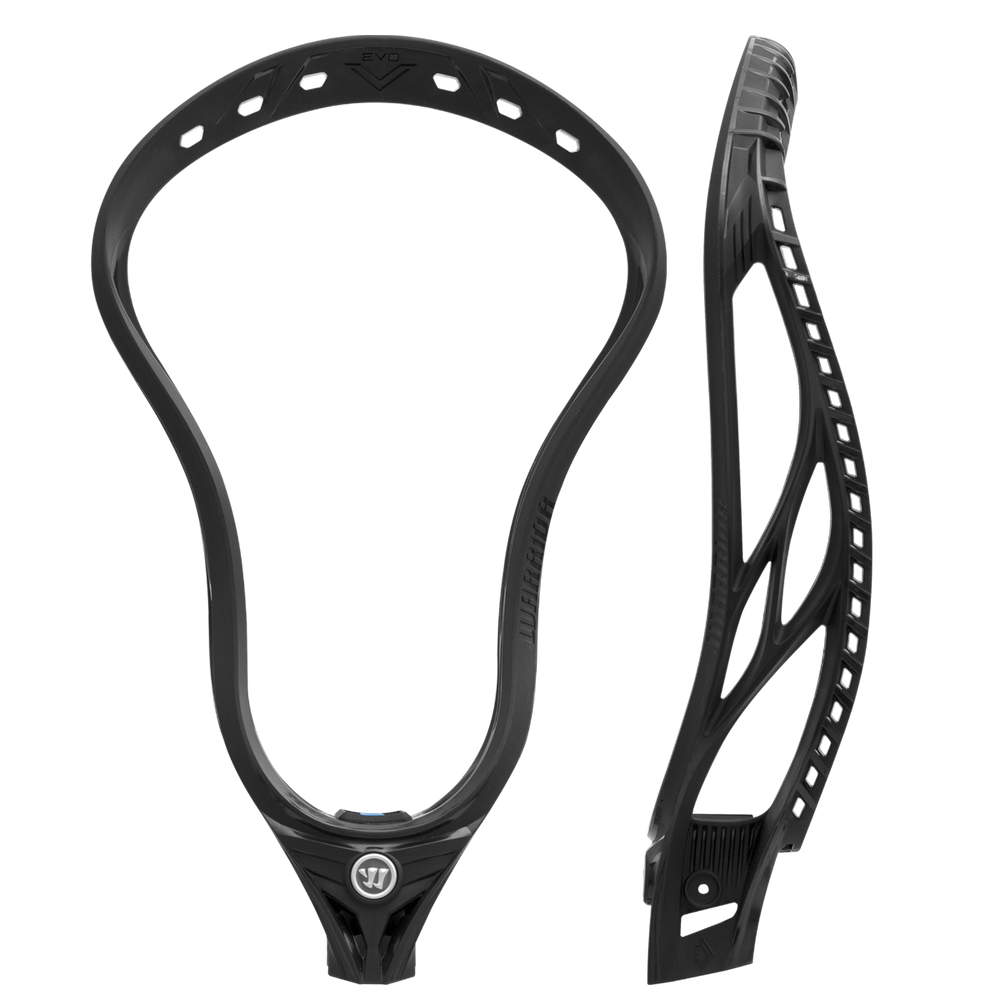 Warrior Evo V Unstrung Lacrosse Head - Black