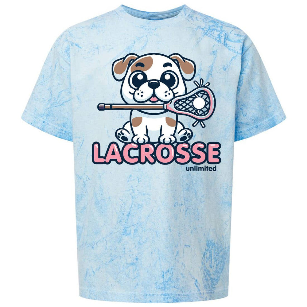Ruby Crystal Girl's Lacrosse Tee
