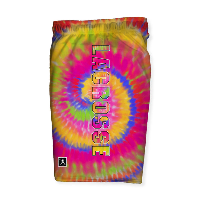 Neon Tie Dye Lacrosse Shorts
