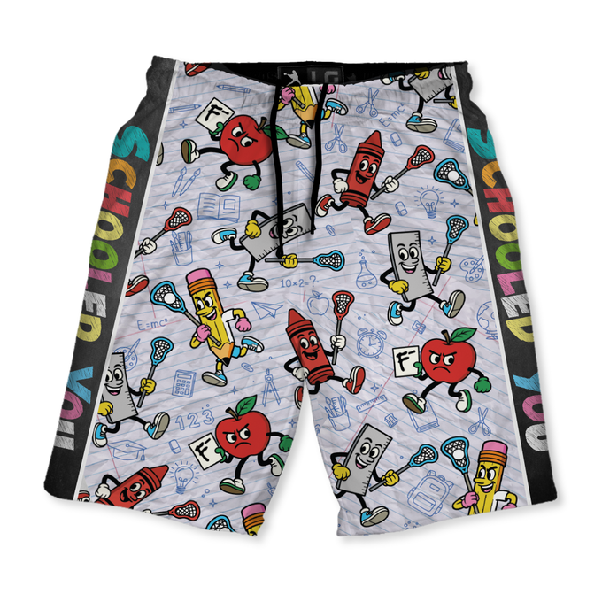 Schooled You Youth Lacrosse Shorts