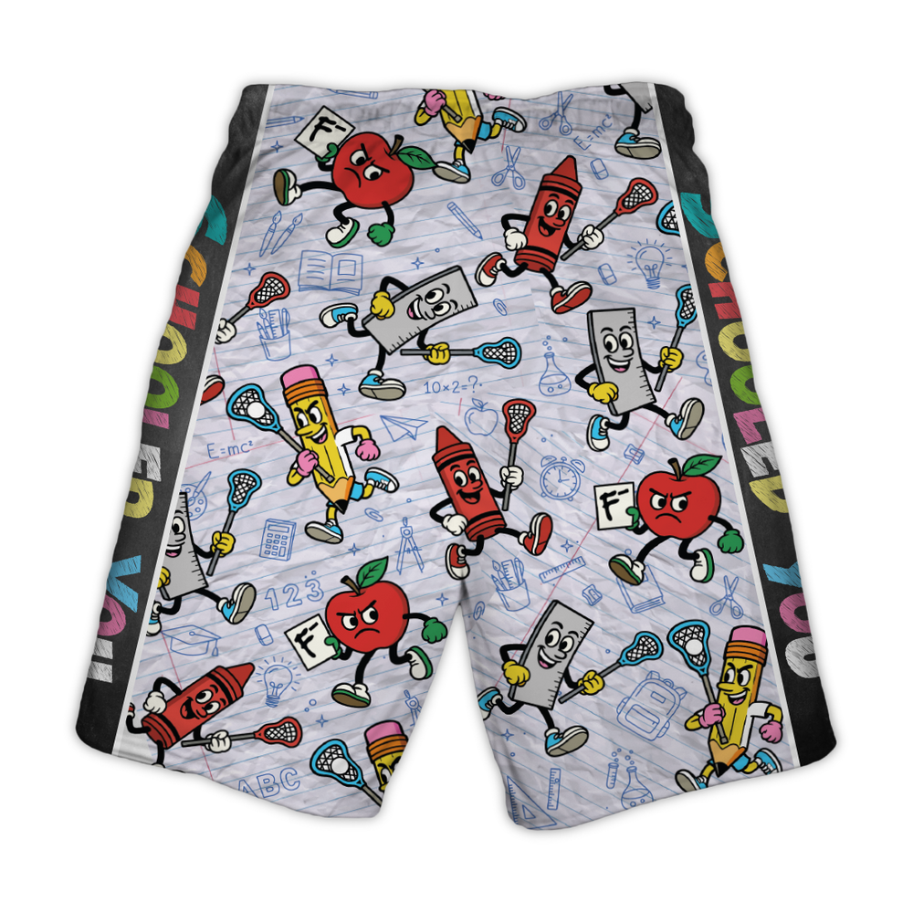 Schooled You Youth Lacrosse Shorts