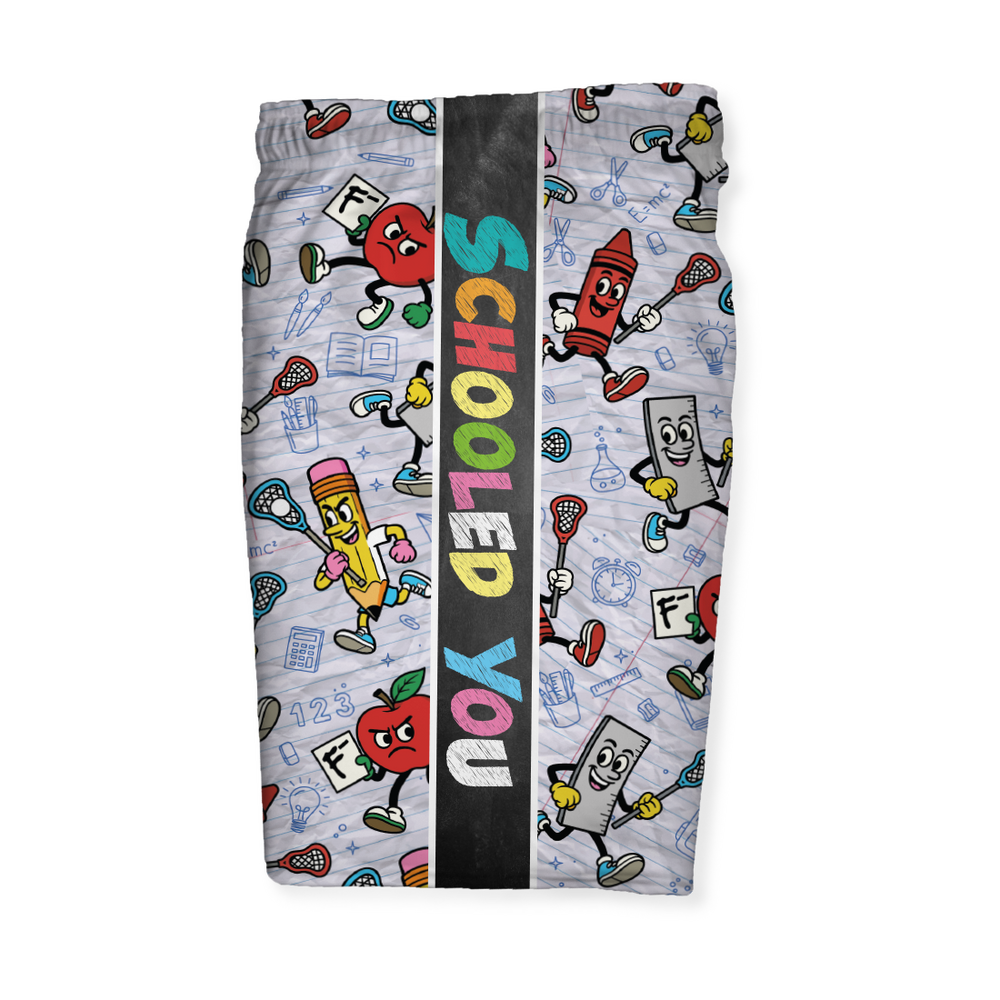 Schooled You Youth Lacrosse Shorts
